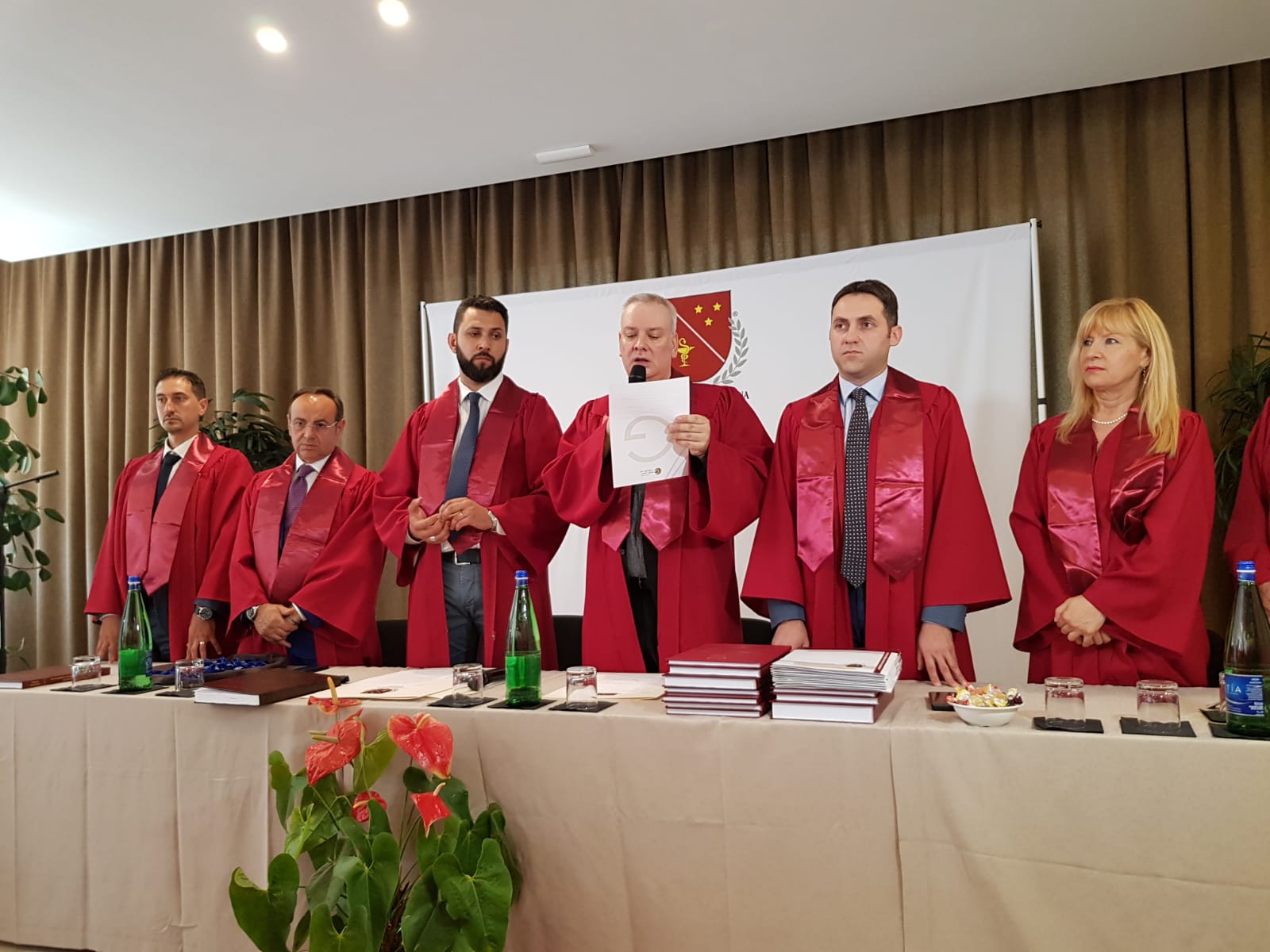 Castel Madama, consegna ufficiale diplomi all’Accademia di medicina osteopatica “Alessandro IV”