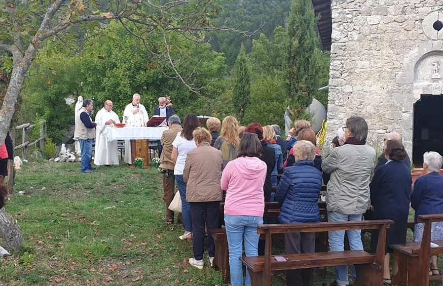 Il piccolo santuario di Jenne da Sant’Angelo a San Michele Arcangelo, celebrazioni in onore della ricorrenza ufficiale