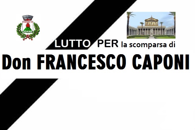 Lutto per la scomparsa di Don Francesco Caponi