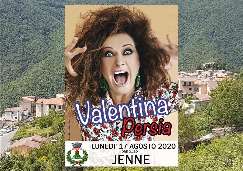 A Jenne gran serata con Valentina Persia