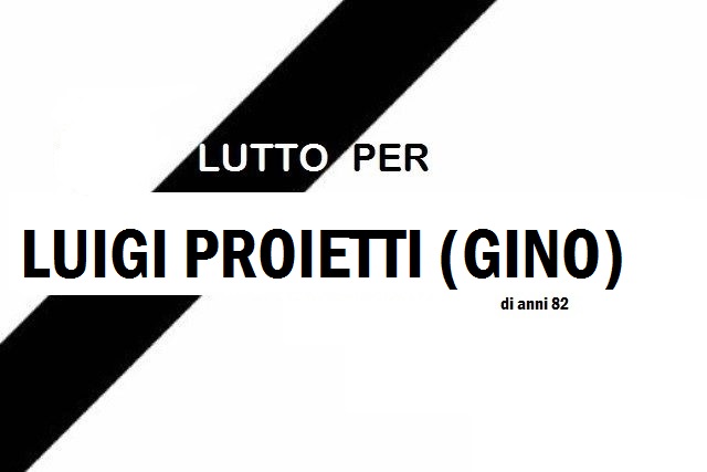 Lutto a Rocca Priora e Jenne per la scomparsa di Luigi Proietti (Gino)