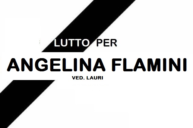 Lutto a Jenne per la scomparsa di Angelina Flamini ved. Lauri