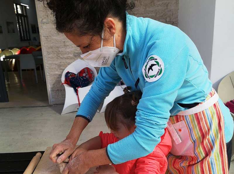 Gli “ndremmappi di Jenne” preparati dai bambini delle scuole di Agosta e Subiaco