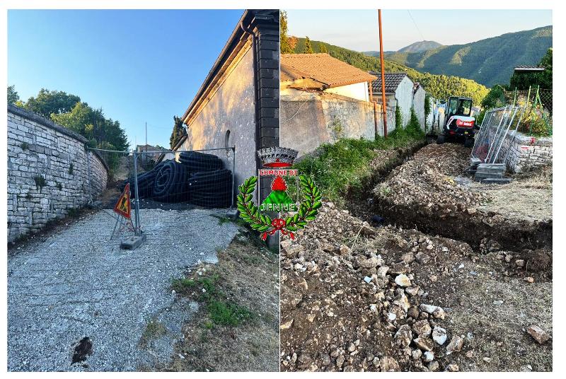 A Jenne al via la costruzione del nuovo elettrodotto in zona Frassette