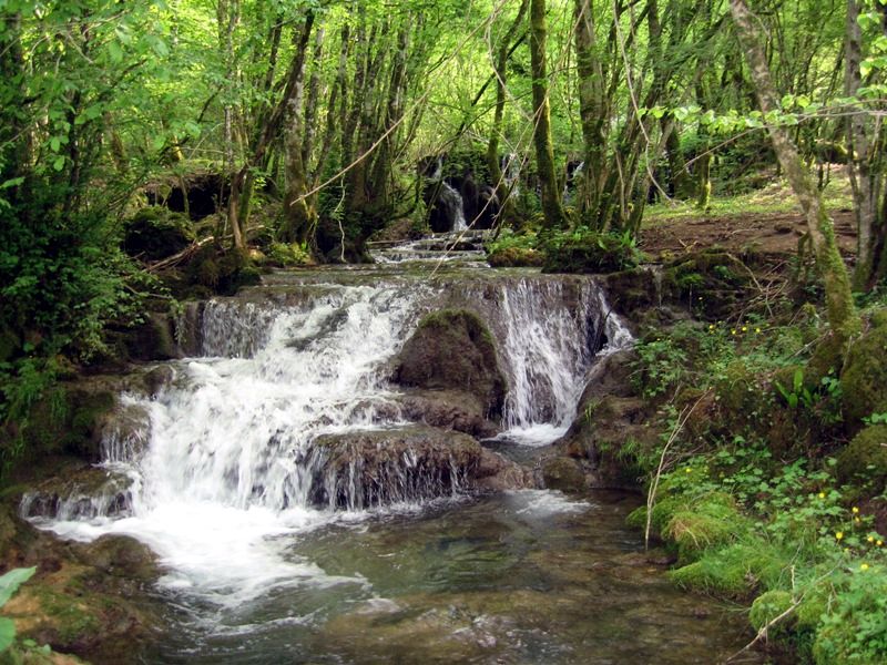 A Jenne la cascata delle Tartare, il tratto fluviale piu’ suggestivo dell’Aniene