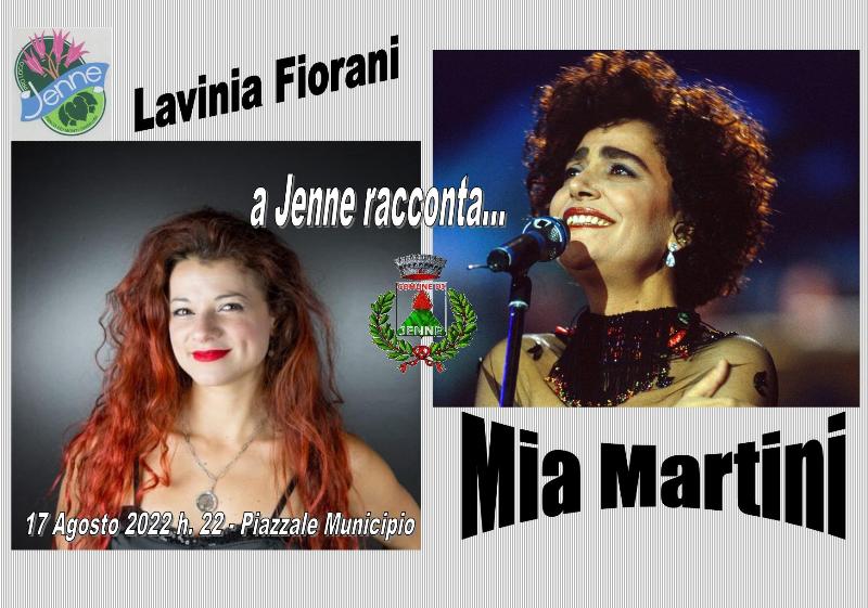 A Jenne il fascino di Mia Martini raccontato da Lavinia Fiorani