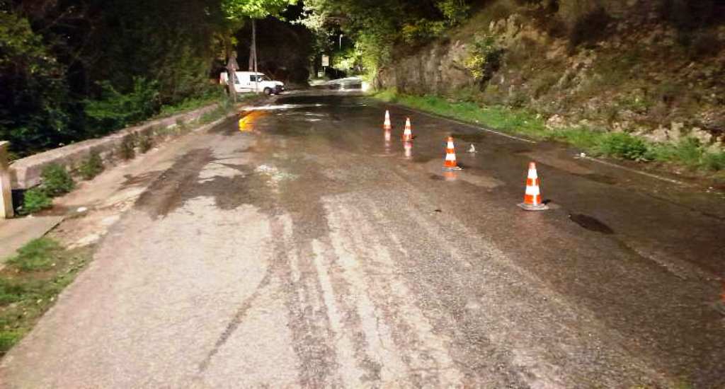 Sp 45/a Subiaco-Jenne-Vallepietra, disposta interdizione a bus e mezzi pesanti