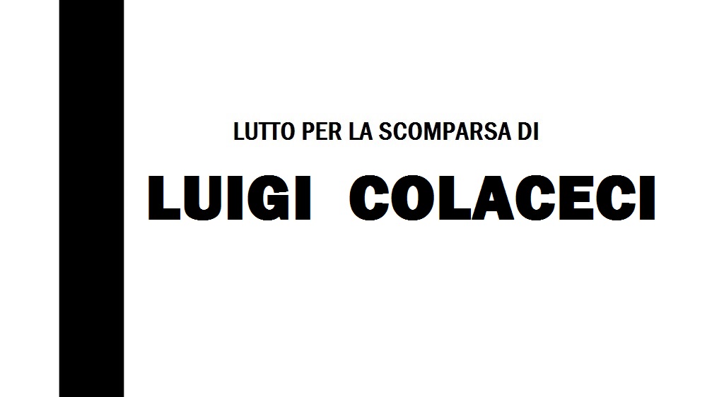 Lutto a Jenne per la scomparsa di Luigi Colaceci