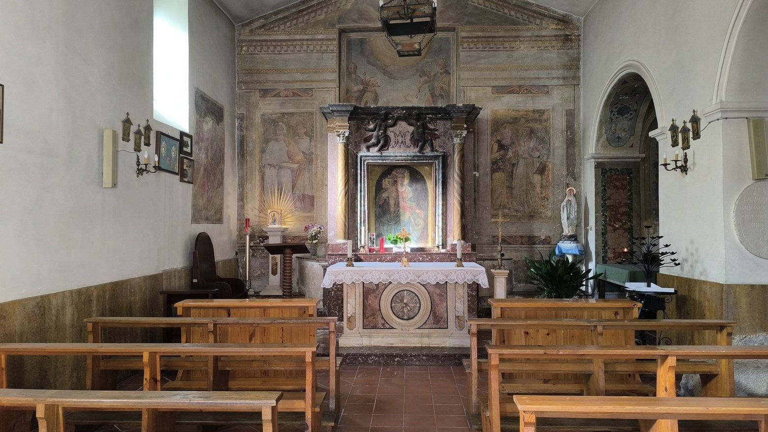 La Madonna delle Grazie di Jenne, piccolo scrigno di fede e arte nel cuore dei Simbruini